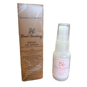 Bumble & Bumble LOT 2 PCS Repair Oil Serum 1.62 Oz & Invisible Oil Primer 1 oz